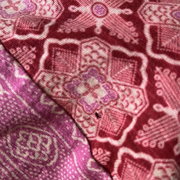 Lucky brand boho print long sleeve top Sz S - Picture 10 of 10